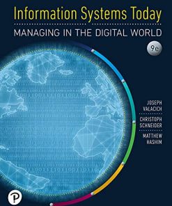 Information Systems Today, Managing in the Digital World