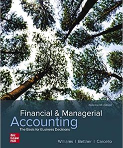 Financial & Managerial Accounting