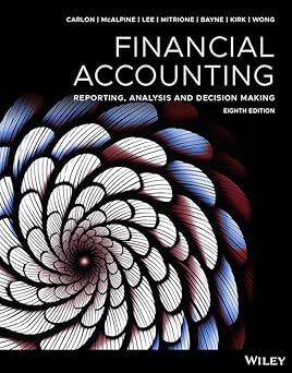 Solutions Manual for Financial Accounting, Reporting, Analysis and Decision Making, Shirley Carlon et al., 8th Edition